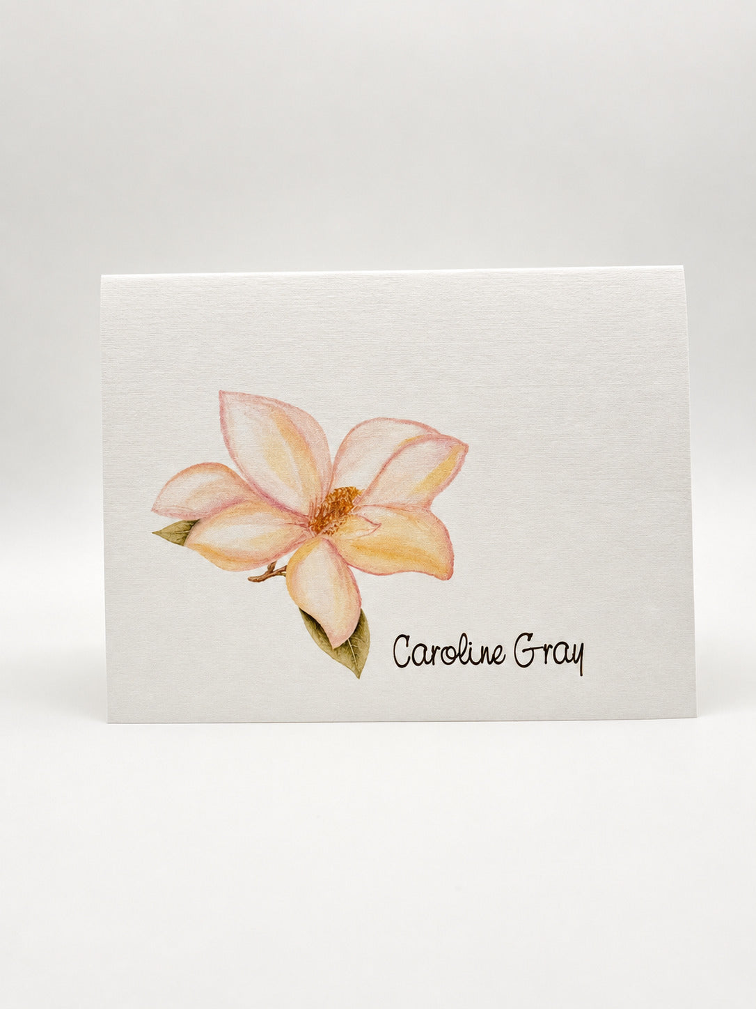 Pink Magnolia Note Cards