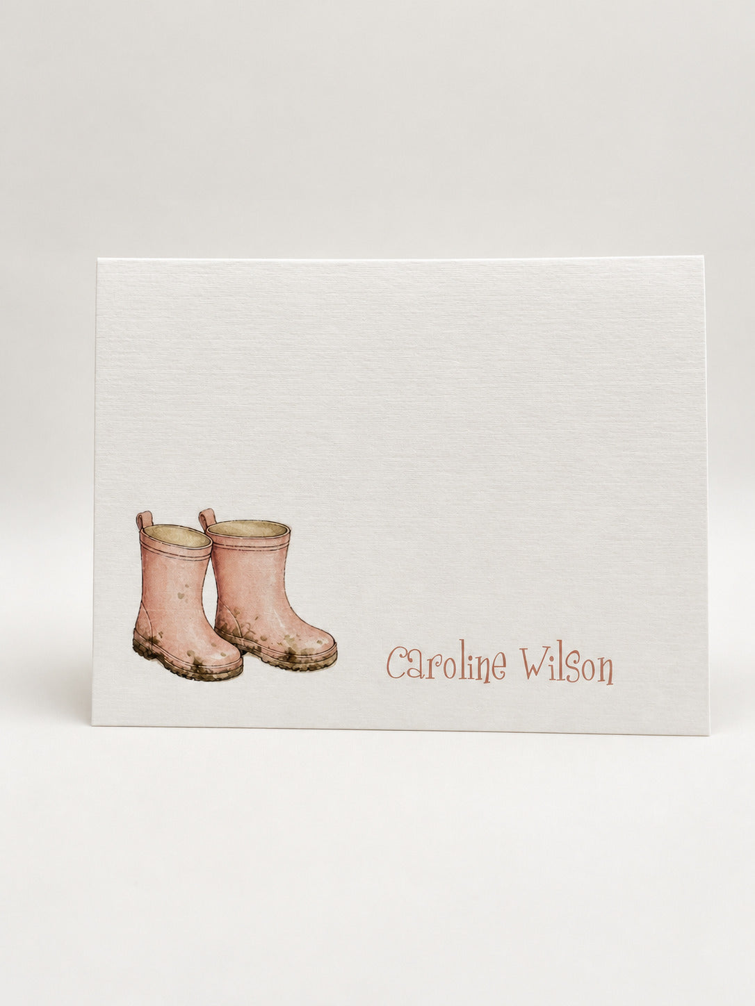 Muddy Boots Note Cards