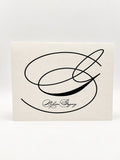 Large Surname Initial Note Cards