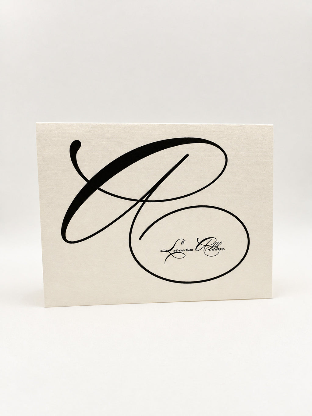 Large Surname Initial Note Cards